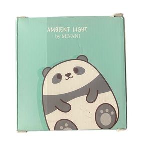 AMBIENT LIGHT by MIVANI Night Light for Kids Panda..ishy Silicone Animals Gifts